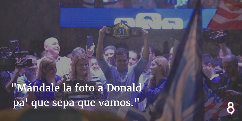 Foto: Twitter Ricardo Rosselló
